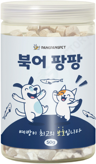 데일리 북어 단백질 동결건조 간식 50g